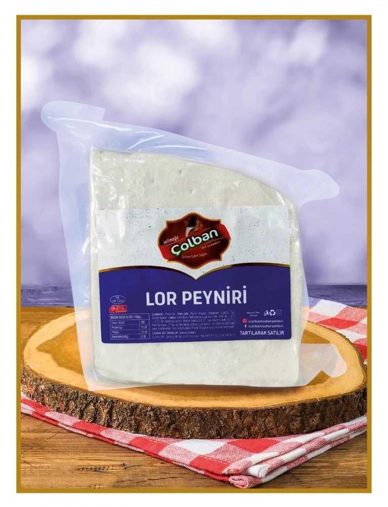 peynir (17) Tam Yağlı Lor Peyniri 1 Kg. - Görsel 1